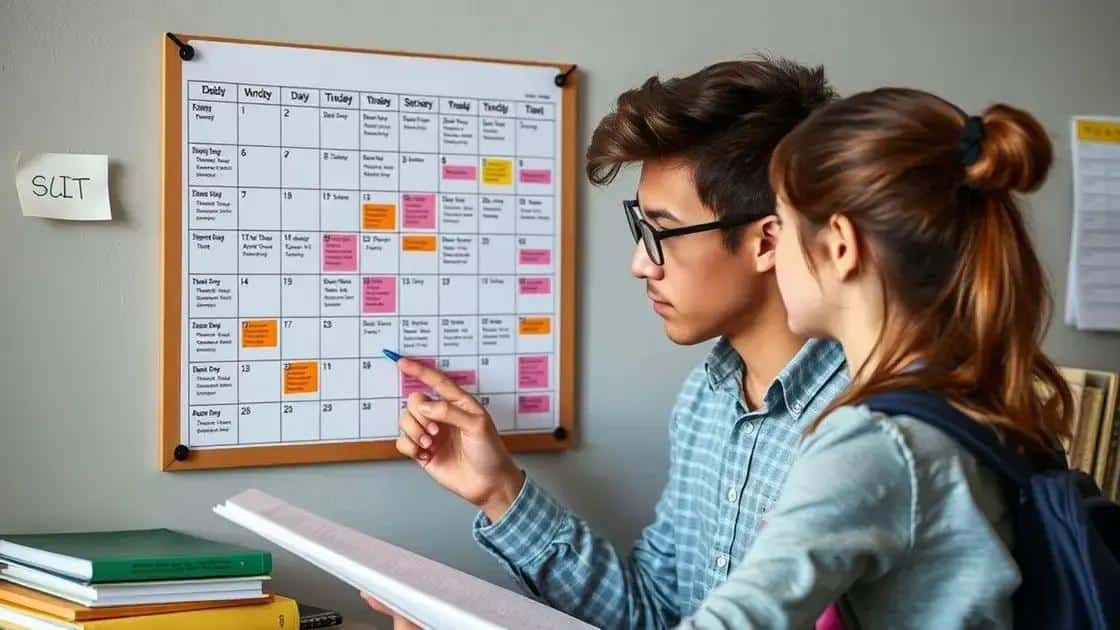 Benefits of using a detailed academic calendar