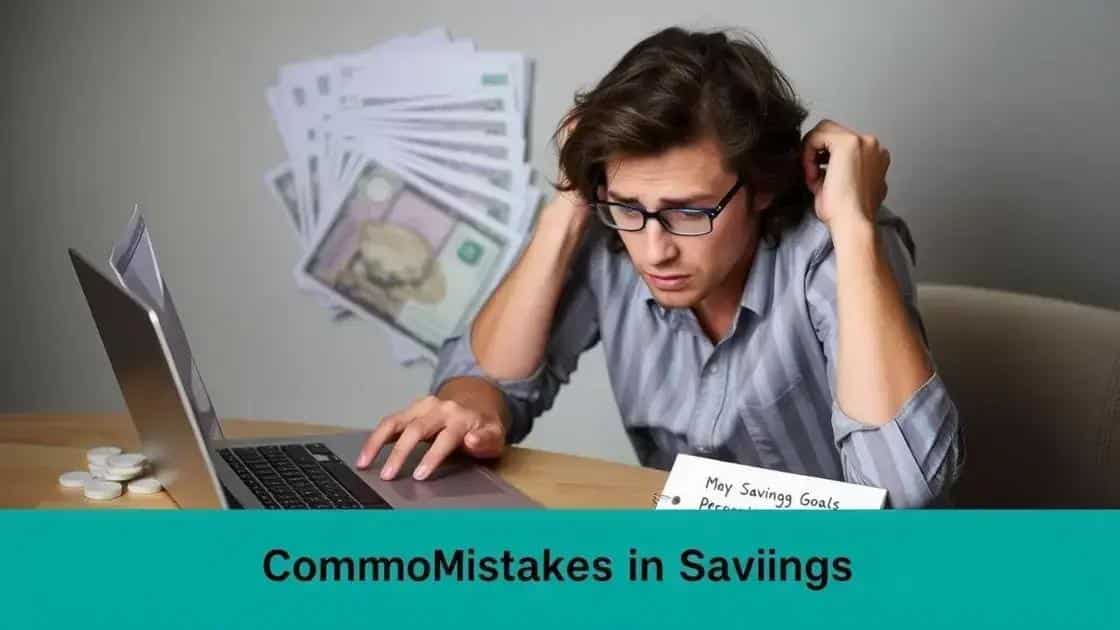Common mistakes to avoid when saving