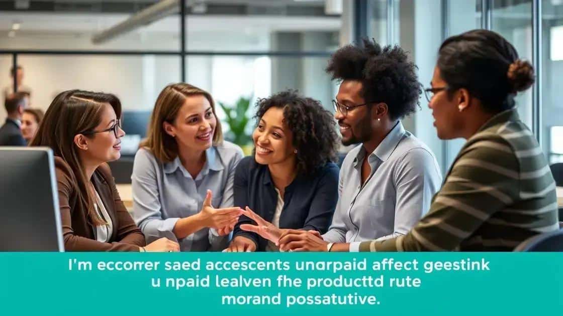 Impact of unpaid leave on employee morale and productivity