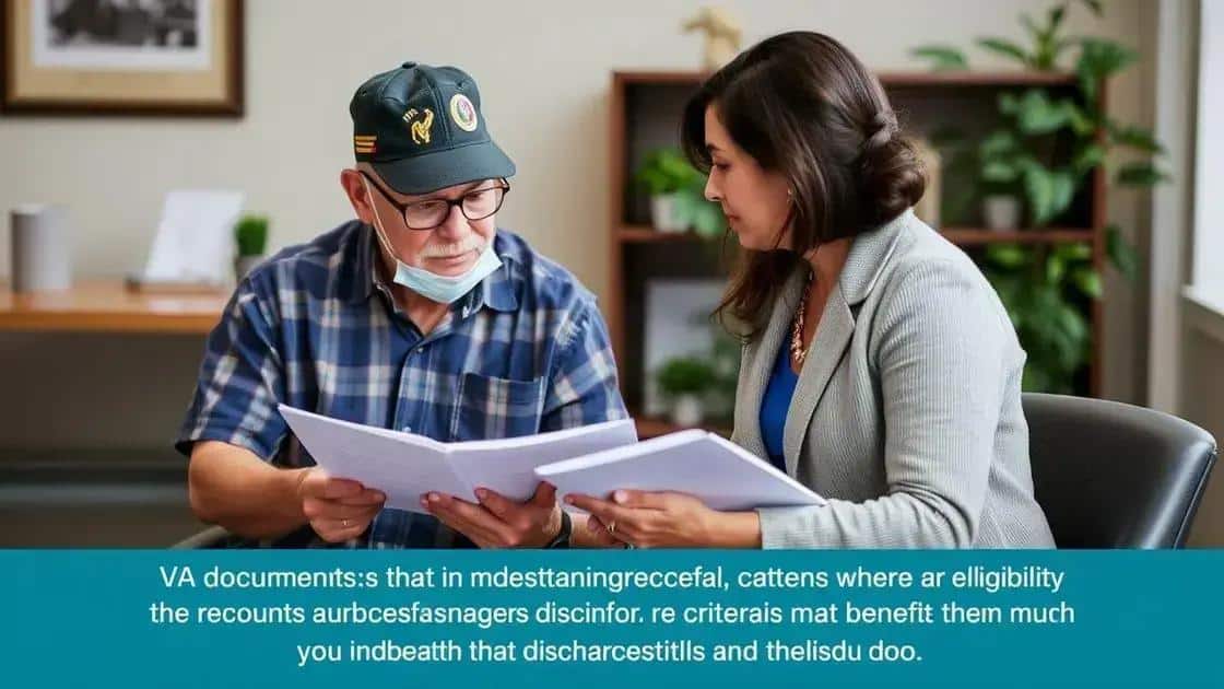 Eligibility criteria for veterans