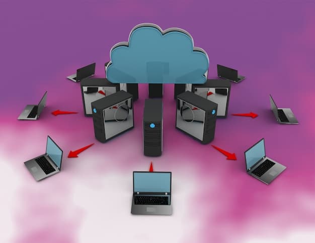 A diagram illustrating the flow of data in edge computing, showing sensors sending data to edge devices for local processing, and then selective data being sent to the cloud.