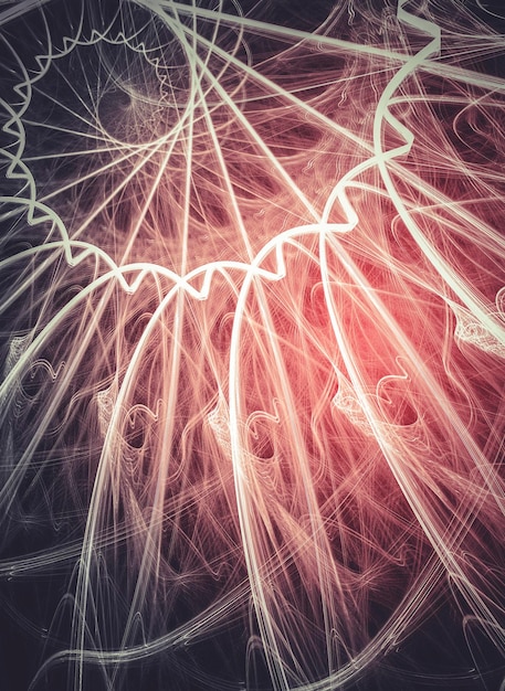 An abstract image depicting a brain with interconnected nodes, symbolizing the use of NLP in diagnosing and predicting neurological disorders.
