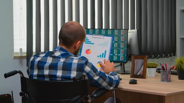 A dashboard displaying AI-driven insights on employee turnover risk. The dashboard features visualizations of key factors contributing to turnover, such as low engagement, lack of growth opportunities, and compensation dissatisfaction, with actionable recommendations for HR intervention.