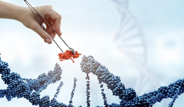 A visual representation of a protein molecule interacting with a drug compound, highlighting the target validation process. AI algorithms are depicted analyzing the interaction.