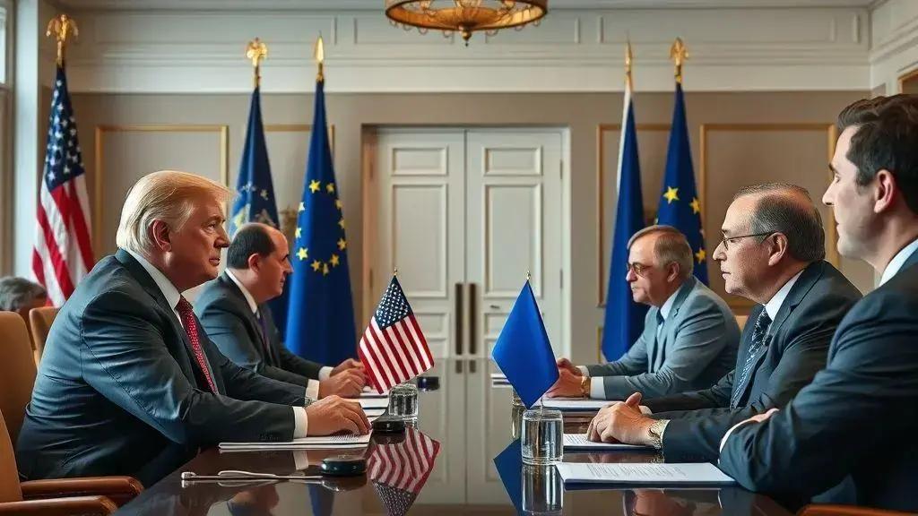 U.S. and EU trade talks focus on tariff reduction