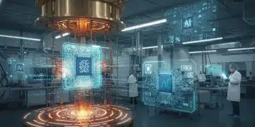 Quantum computing integration accelerating AI model training in a U.S. lab