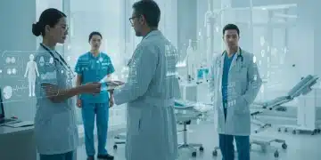 AI-powered personalized treatment plan interface in a clinical setting