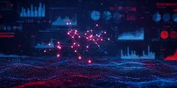 Abstract neural network depicting LLM hallucinations and ongoing research to improve factual accuracy.