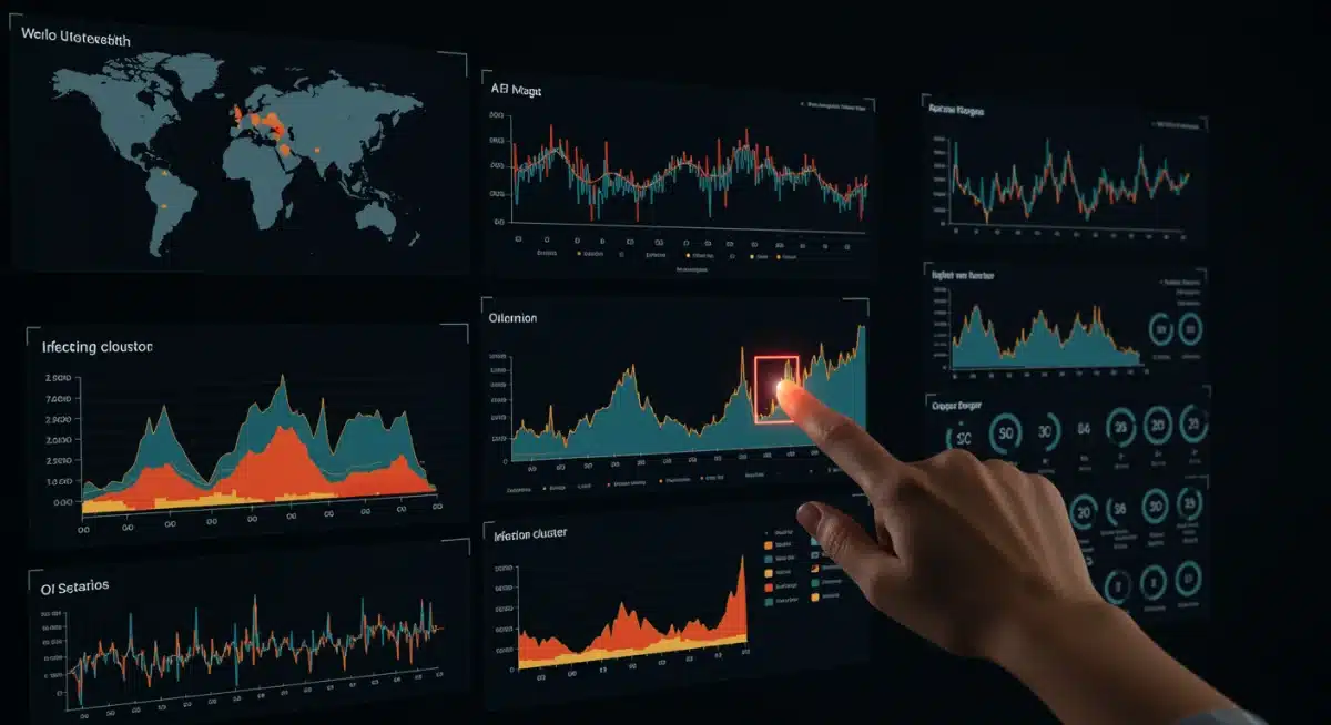 AI-powered public health dashboard with outbreak predictions