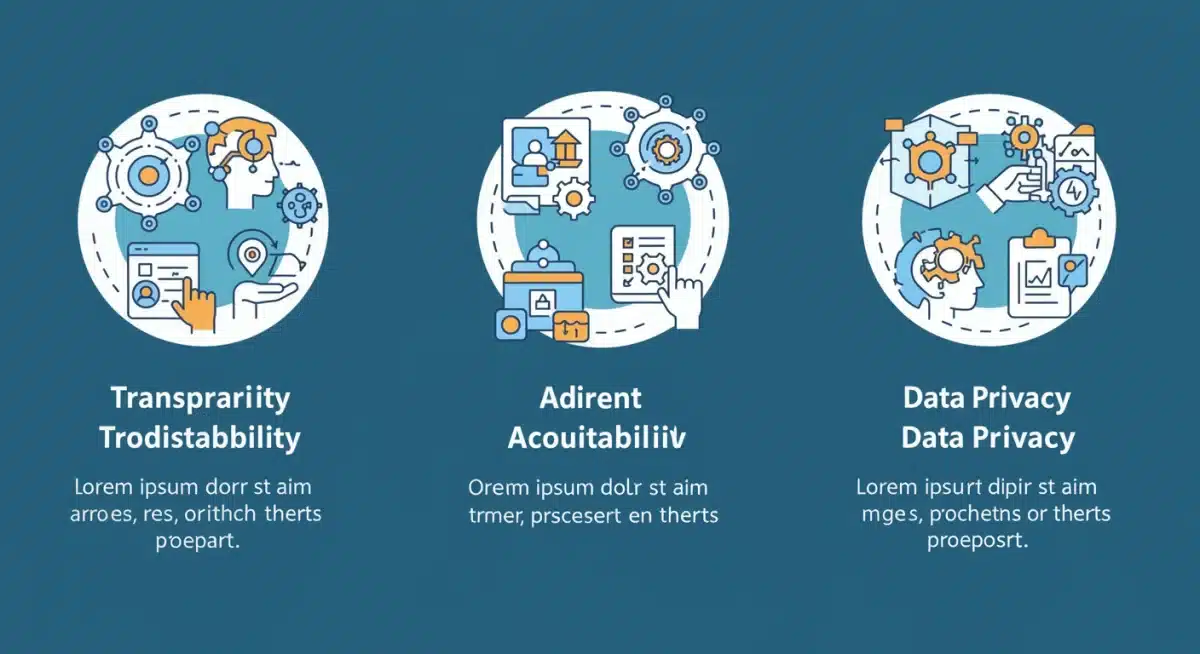 Infographic comparing key features, strengths, and weaknesses of three AI accountability framework models.