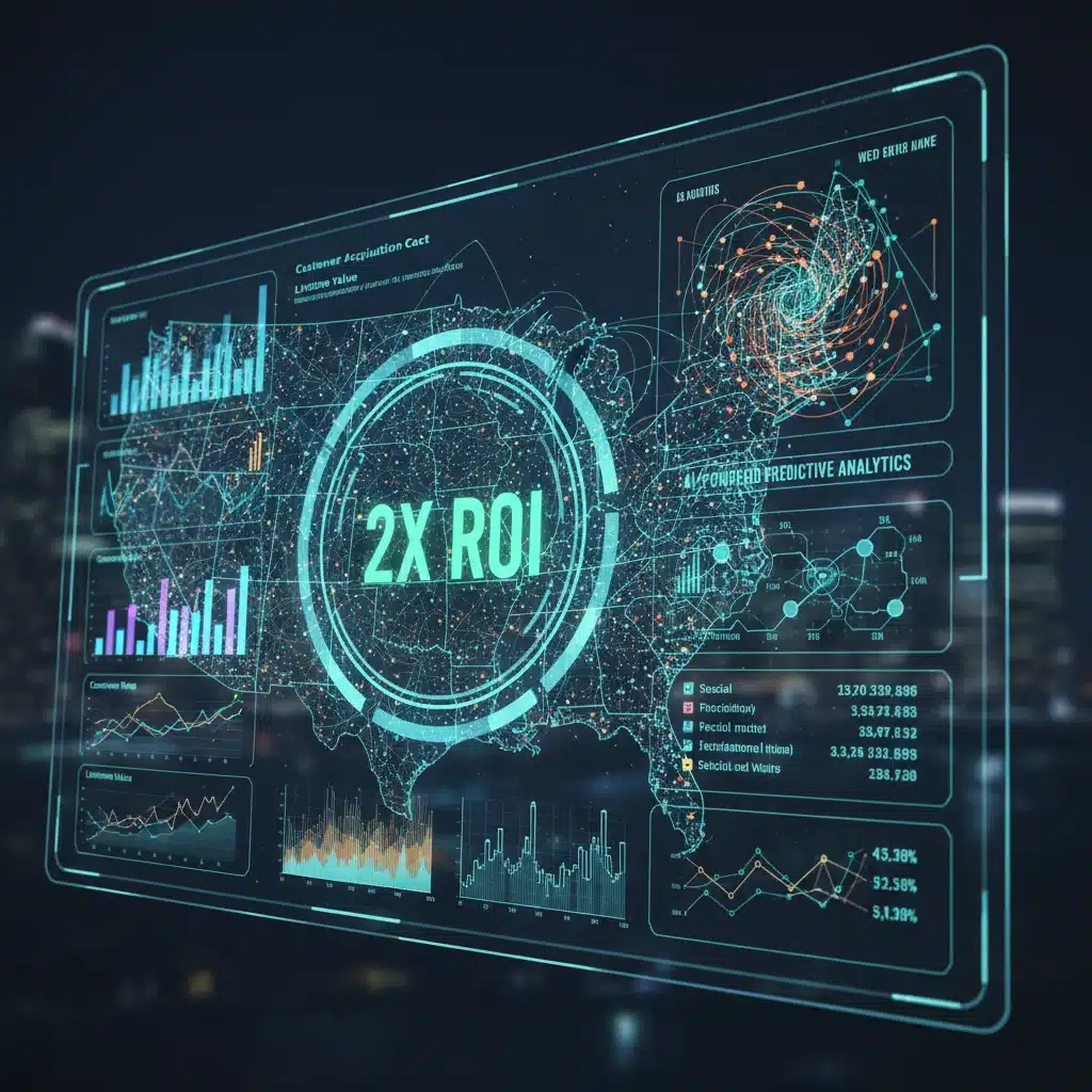 AI-Powered Marketing: Achieving 2X ROI for US Businesses by 2026