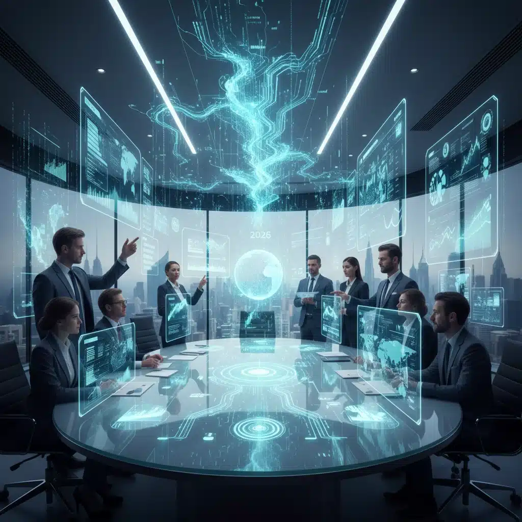 AI Business Intelligence: 40% Improvement for US Corporations by 2026